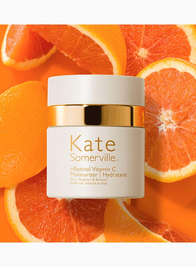 Kate Somerville Retinol+ Vitamin C Moisturizer 50ml – Anti-Aging Brightening Face Cream - Image 2